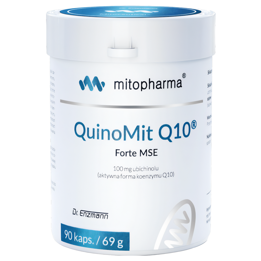 QuinoMit Q10 forte Mitopharma - Wsparcie energetyczne - 90 kapsułek