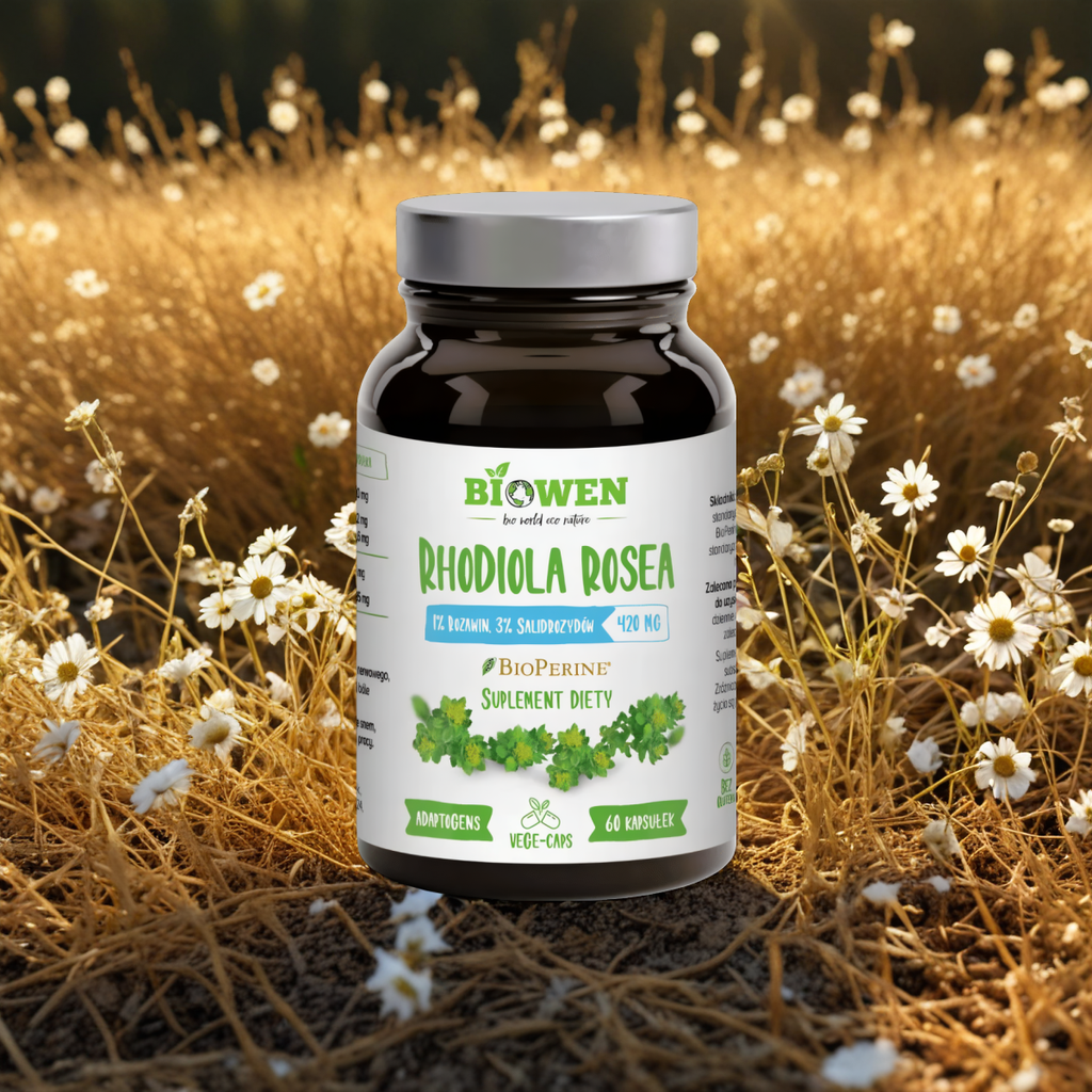Rhodiola Rosea Biowen - Wsparcie układu trawiennego - 60 kapsułek