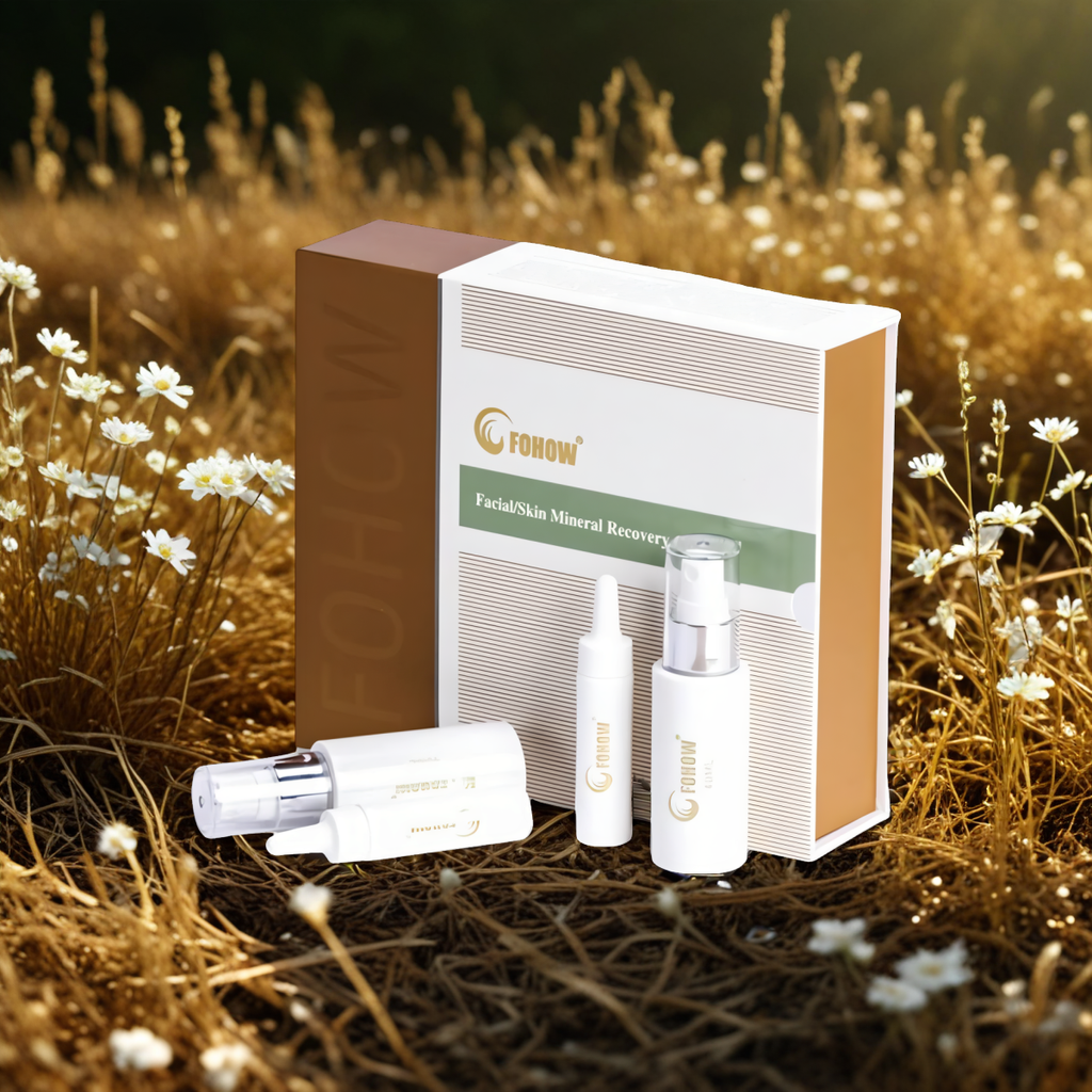 Serum regenerujące do twarzy z minerałami Fohow - koncentrat 2 x 10 ml + 2 atomizery