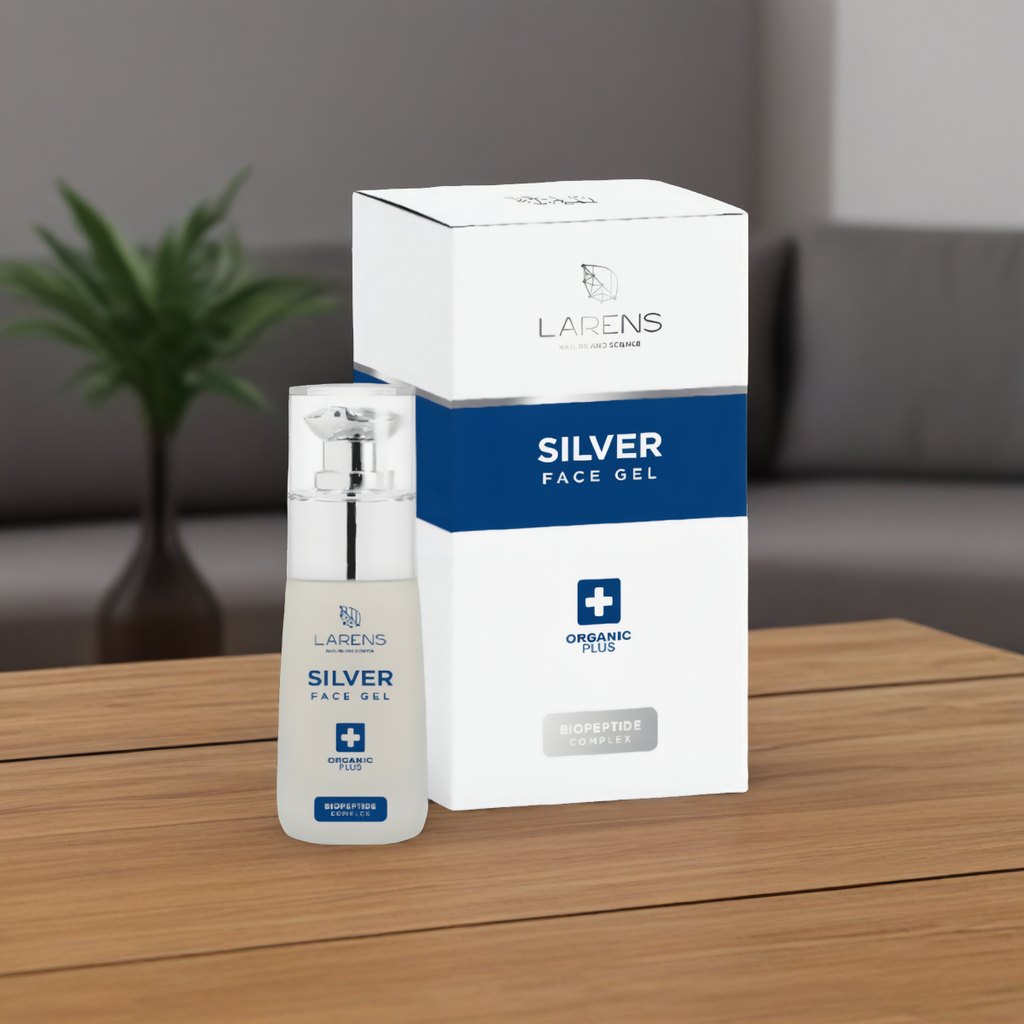 Silver face gel LARENS WellU - Żel kolagenowo-peptydowy do twarzy - 50 ml