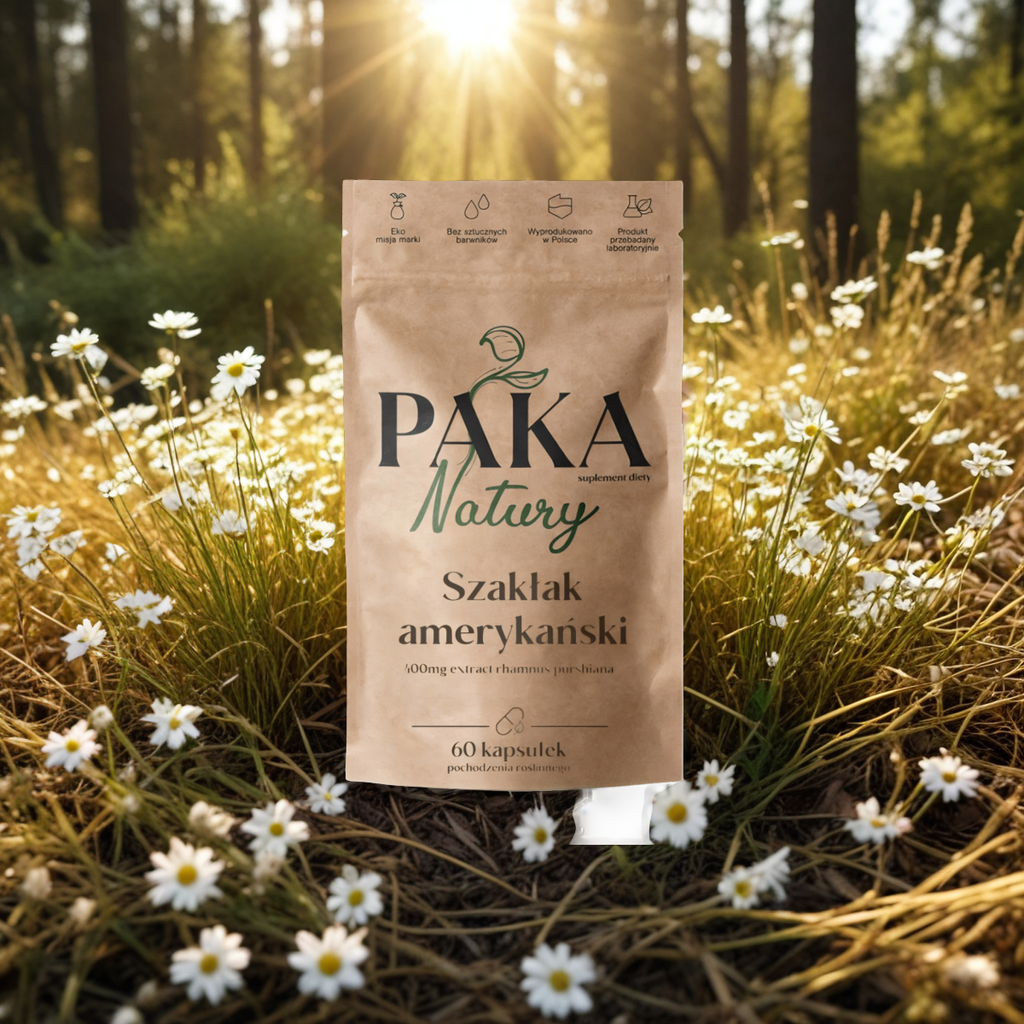 Szakłak Amerykański Paka Natury - Oczyszczanie jelit - 60 kapsułek