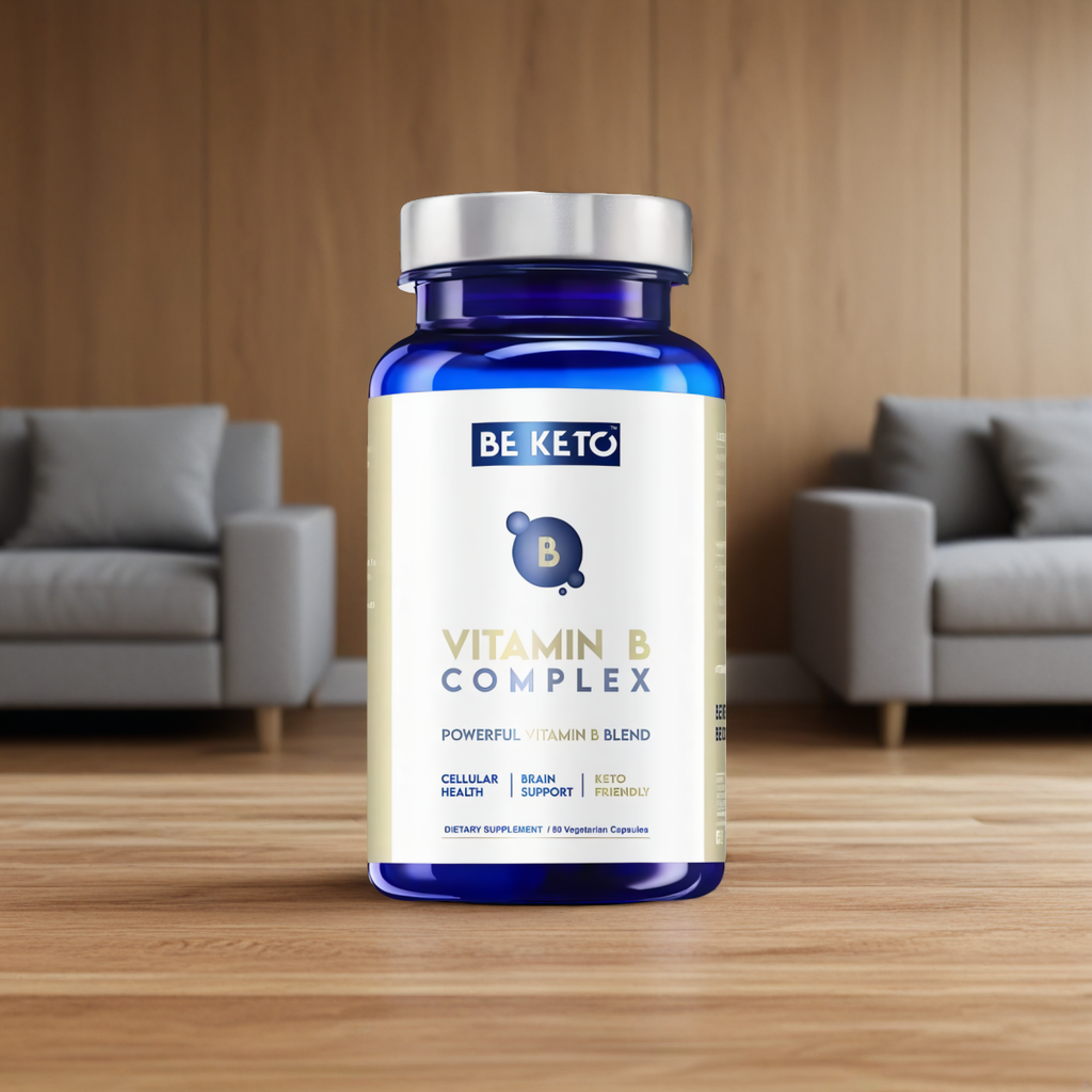 Witamina B Complex BeKeto - Dla osób będących na diecie keto - 60 kapsułek