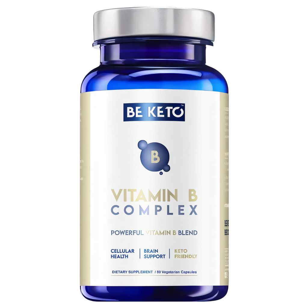 Witamina B Complex BeKeto - Dla osób będących na diecie keto - 60 kapsułek